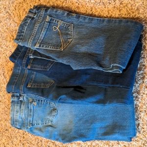 4 pair of girls size 6 jeans
